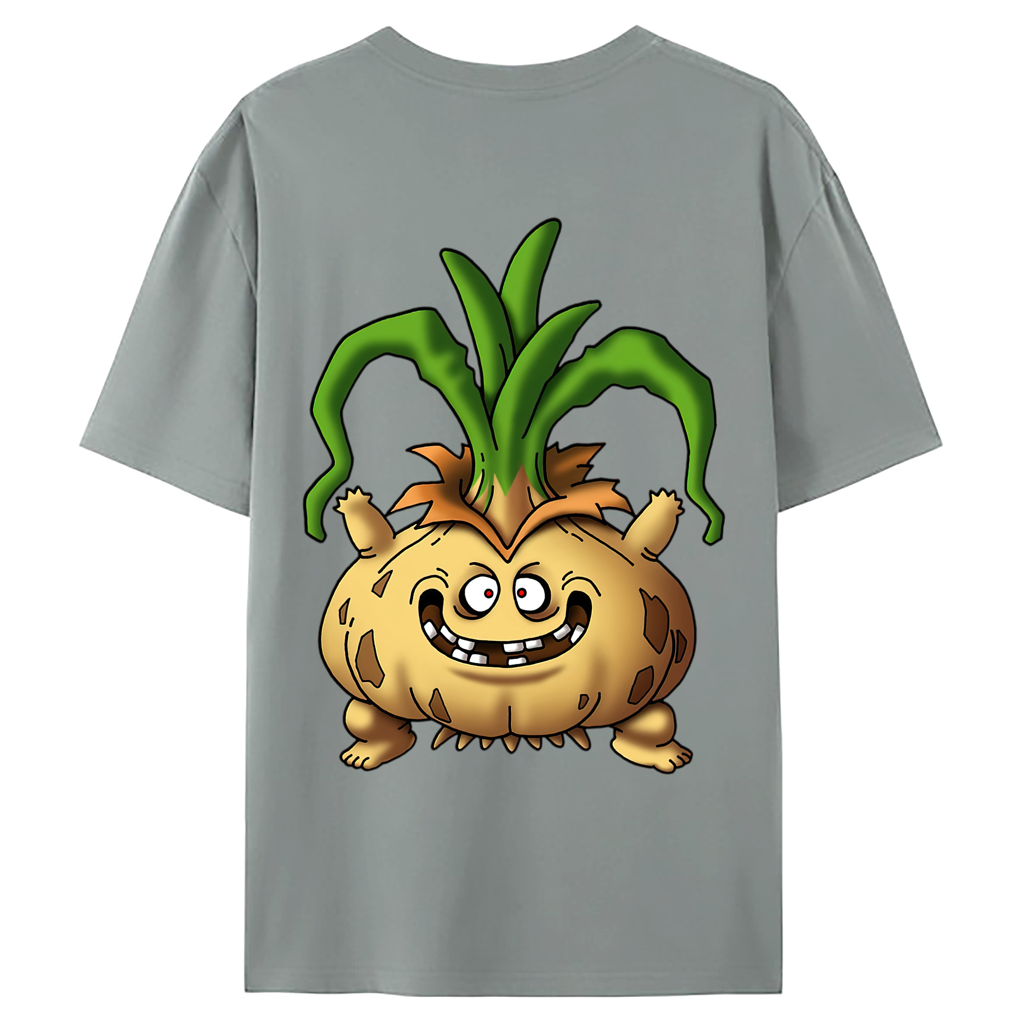 （画像用） ドラゴンクエスト Doragon Kuesuto Dragon Quest 綿100％ メンズ半袖Tシャツ（バックプリント） 通気性